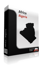 powerpoint map algeria