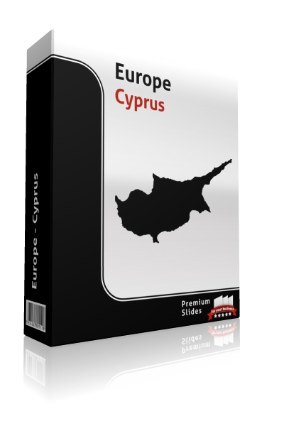 powerpoint map cyprus