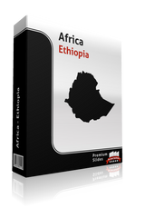 powerpoint map ethiopia