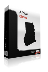 powerpoint map ghana