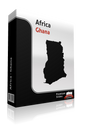 powerpoint map ghana