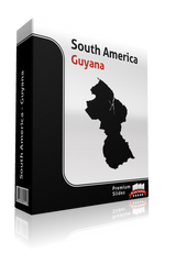 powerpoint map guyana