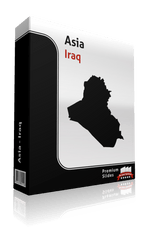 powerpoint map iraq