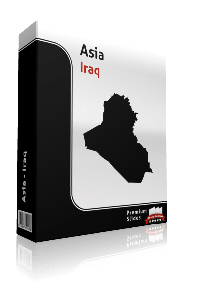 powerpoint map iraq