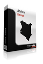 powerpoint map kenya