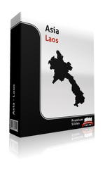 powerpoint map laos