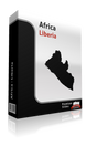 powerpoint map liberia