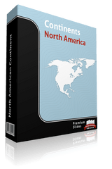 powerpoint map north america