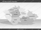 powerpoint map czech republic