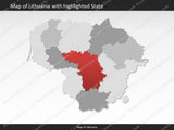 powerpoint-map-lithuania