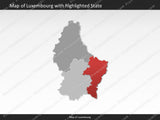powerpoint-map-luxembourg