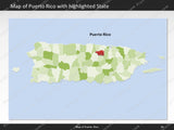 powerpoint map puerto rico