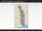 powerpoint map togo