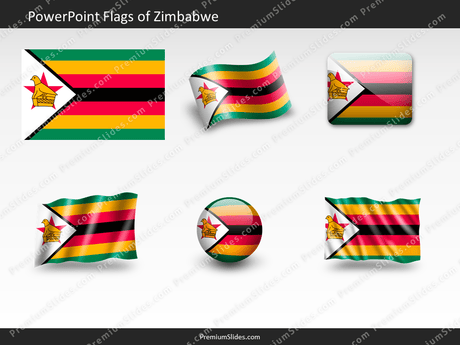 Free Zimbabwe Flag PowerPoint Template
