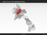 powerpoint map laos