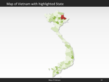 powerpoint map vietnam