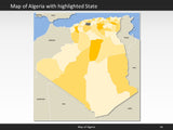 powerpoint map algeriapowerpoint map algeria