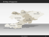 powerpoint map kyrgyzstan