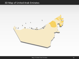 powerpoint map united arab emirates
