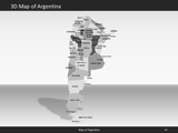 powerpoint map argentina