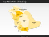 powerpoint map saudi arabia