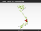 powerpoint map vietnam