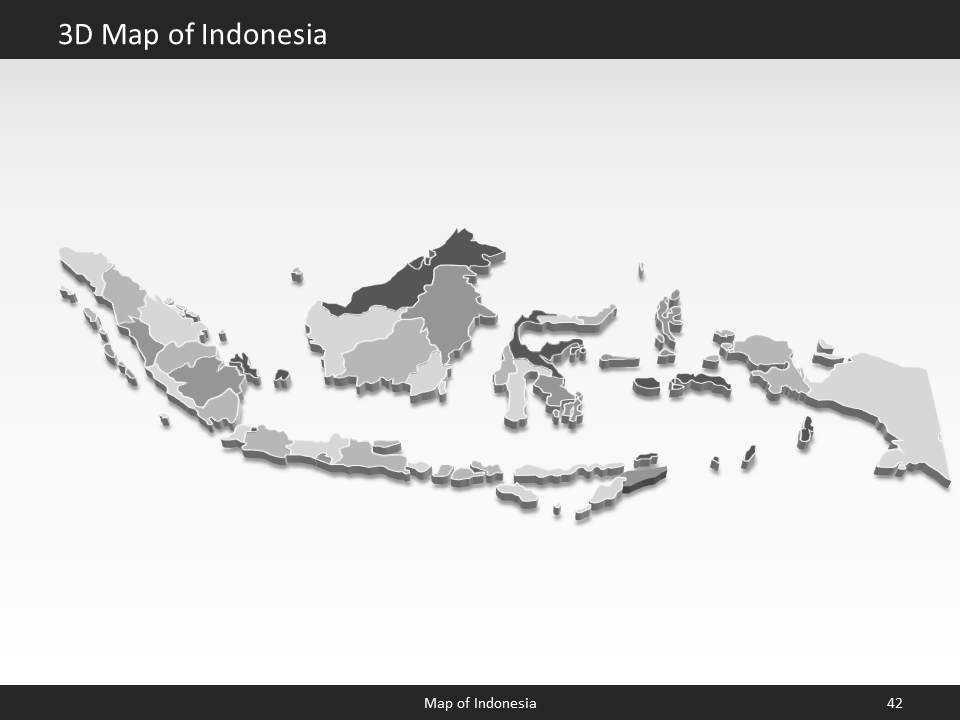 powerpoint map indonesia