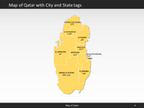 powerpoint map qatar