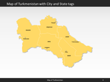 powerpoint map turkmensitan