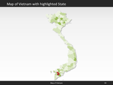 powerpoint map vietnam