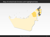powerpoint map uae