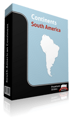 powerpoint map south america