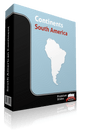 powerpoint map south america