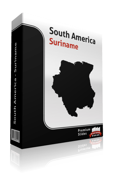 powerpoint map suriname
