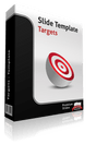 Premium PowerPoint Target Charts