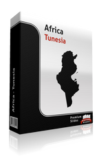 powerpoint map tunesia