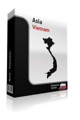 powerpoint map vietnam