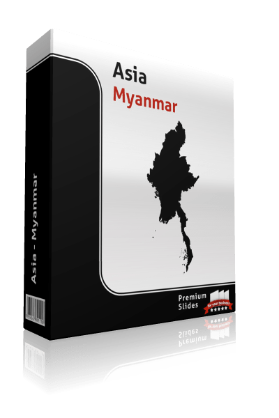 powerpoint map myanmar