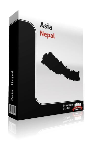 powerpoint map nepal