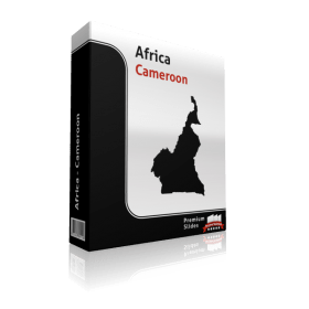 powerpoint map cameroon