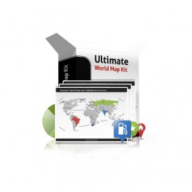 Ultimate World Map Kit Classic