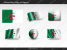 Free Algeria Flag PowerPoint Template