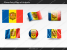 Free Andorra Flag PowerPoint Template