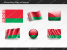 Free Belarus Flag PowerPoint Template