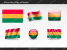 Free Bolivia Flag PowerPoint Template