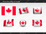Free Canada Flag PowerPoint Template