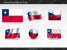 Free Chile Flag PowerPoint Template