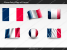 Free France Flag PowerPoint Template