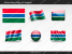 Free Gambia Flag PowerPoint Template