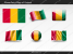 Free Guinea Flag PowerPoint Template
